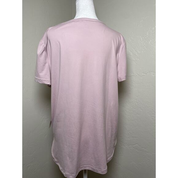 Rachel Dunn PJ Top Women's Size Large graphic Do Not Disturb Short Sleeves NWT - Picture 3 of 5